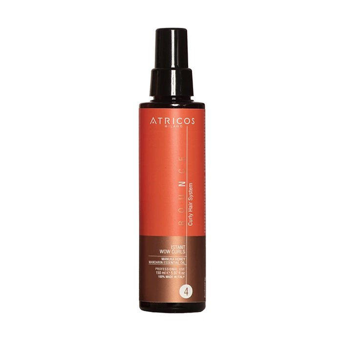 Фіксувальний спрей Atricos Milano Bounce Istant Wow Curls для кучерявого волосся, 150 мл